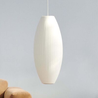 HAY Nelson Cigar Bubble Grande Suspension - Blanc - Publicité HAY Nelson Cigar Bubble Grande Suspension - Blanc - Publicité