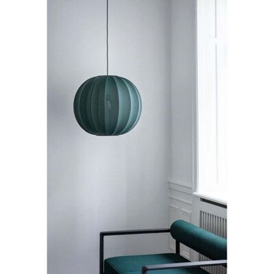 Knit-Wit 60 Round Suspension Tweed Green - Made By Hand - Chambre à coucher - Aluminium - Publicité Knit-Wit 60 Round Suspension Tweed Green - Made By Hand - Chambre à coucher - Aluminium - Publicité