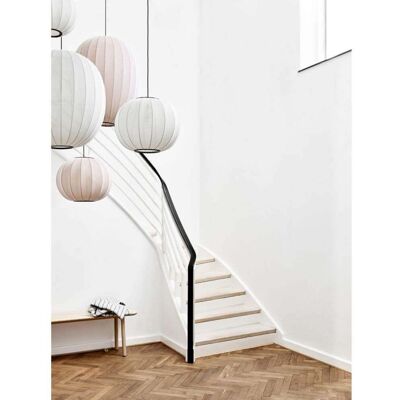 Knit-Wit 60 Round Suspension Light Rose Vif - Made By Hand - Chambre à coucher - Aluminium - Publicité Knit-Wit 60 Round Suspension Light Rose Vif - Made By Hand - Chambre à coucher - Aluminium - Publicité