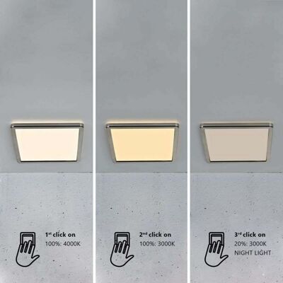 Luminaire Plafond LED Nordlux OJA - Minimaliste, Large, Dimmable - Publicité Luminaire Plafond LED Nordlux OJA - Minimaliste, Large, Dimmable - Publicité