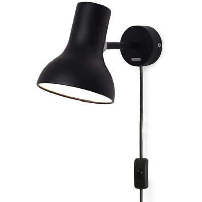 Type 75 Mini Applique Murale w/Cable Jet Black - Anglepoise - Salon / séjour - Design - Métal - À ampoule unique - Publicité Type 75 Mini Applique Murale w/Cable Jet Black - Anglepoise - Salon / séjour - Design - Métal - À ampoule unique - Publicité