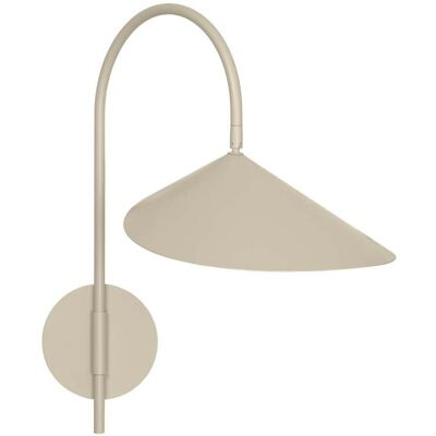 Applique murale Arum beige cachemire orientable 26 cm - ferm LIVING - Salon / séjour - Scandinave - Aluminium - À ampoule unique - Publicité Applique murale Arum beige cachemire orientable 26 cm - ferm LIVING - Salon / séjour - Scandinave - Aluminium - À ampoule unique - Publicité