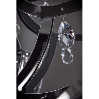 Lillibet Suspension Noir/Transparent - Slamp - Salle à manger - Plastique - Publicité Lillibet Suspension Noir/Transparent - Slamp - Salle à manger - Plastique - Publicité