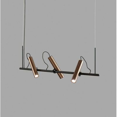 Suspension Light-Point Spirit S1000 - Réglable, Noir/Rose Gold, Moderne - Publicité Suspension Light-Point Spirit S1000 - Réglable, Noir/Rose Gold, Moderne - Publicité