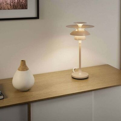 Lampe de table Belid Picasso - Métal, 34,7cm, Beige - Éclairage - Publicité Lampe de table Belid Picasso - Métal, 34,7cm, Beige - Éclairage - Publicité