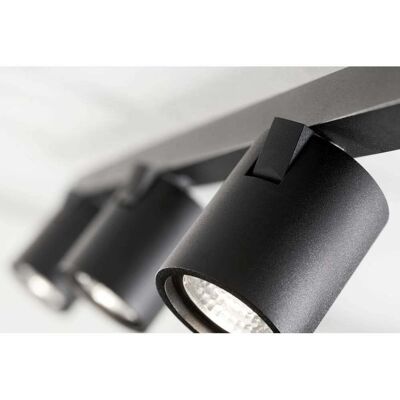 Focus Mini LED Plafonnier L70 3000K Noir - LIGHT-POINT - Salon / séjour - Aluminium - Publicité Focus Mini LED Plafonnier L70 3000K Noir - LIGHT-POINT - Salon / séjour - Aluminium - Publicité