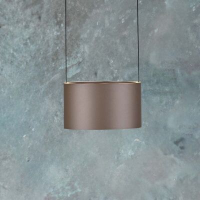 Suspension LED Clipse, couleur bronze, Ø 20 cm, CCT, à 2 lampes - PURE - Salon / séjour - Moderne - Métal - Multi-ampoules - Publicité Suspension LED Clipse, couleur bronze, Ø 20 cm, CCT, à 2 lampes - PURE - Salon / séjour - Moderne - Métal - Multi-ampoules - Publicité