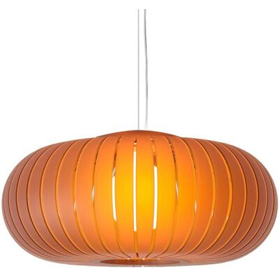 Suspension Teresa Frozen, ambre, Ø 50 cm, E27 - Kartell - Salon / séjour - Design - Plastique - À ampoule unique - Publicité Suspension Teresa Frozen, ambre, Ø 50 cm, E27 - Kartell - Salon / séjour - Design - Plastique - À ampoule unique - Publicité