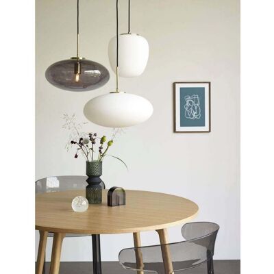 Hübsch Interior - Lampe Suspendue - Verre Reflecteur - Laiton - Publicité Hübsch Interior - Lampe Suspendue - Verre Reflecteur - Laiton - Publicité