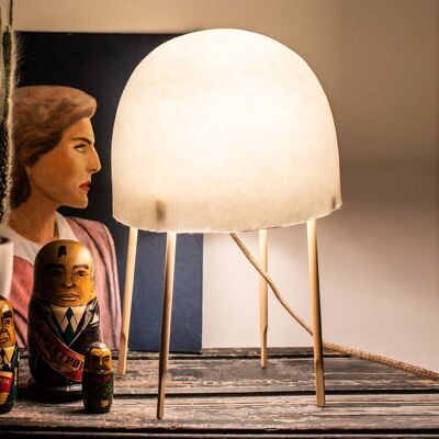 Kurage Lampe de Table - Foscarini - Salon / séjour - Design - Bois - Avec abat-jour - Publicité Kurage Lampe de Table - Foscarini - Salon / séjour - Design - Bois - Avec abat-jour - Publicité