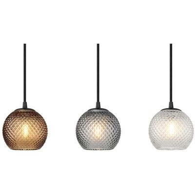 Suspension Halo Design Nobb Ball Small Fumée/Noir - Publicité Suspension Halo Design Nobb Ball Small Fumée/Noir - Publicité