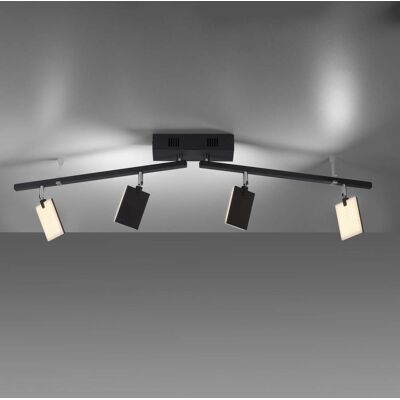 Paul Neuhaus Pure-Mira Plafonnier LED - 4 lampes, Noir - Publicité Paul Neuhaus Pure-Mira Plafonnier LED - 4 lampes, Noir - Publicité