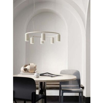 Pholc Donna Circle 60 Suspension Linen - Lampe Suspendue - Publicité Pholc Donna Circle 60 Suspension Linen - Lampe Suspendue - Publicité