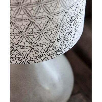 House Doctor Florie Lampe de Table - Modèle, Motif Ethnique, Sable - Publicité House Doctor Florie Lampe de Table - Modèle, Motif Ethnique, Sable - Publicité
