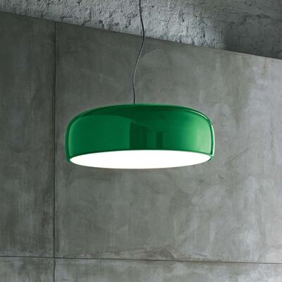Suspension Smithfield S Pro Green - FLOS - Salon / séjour - Design - Métal - À ampoule unique - Publicité Suspension Smithfield S Pro Green - FLOS - Salon / séjour - Design - Métal - À ampoule unique - Publicité