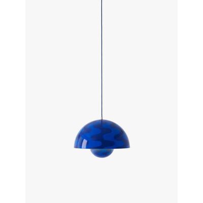 &Tradition Grand Pot de Fleurs VP2 Suspension - Bleu cobalt & bleu crépuscule - 50cm - Publicité &Tradition Grand Pot de Fleurs VP2 Suspension - Bleu cobalt & bleu crépuscule - 50cm - Publicité