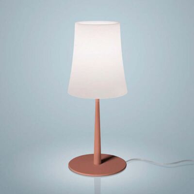 Lampe à poser Birdie Easy Rouge - Foscarini - Salon / séjour - Design - Métal - Avec abat-jour - Publicité Lampe à poser Birdie Easy Rouge - Foscarini - Salon / séjour - Design - Métal - Avec abat-jour - Publicité