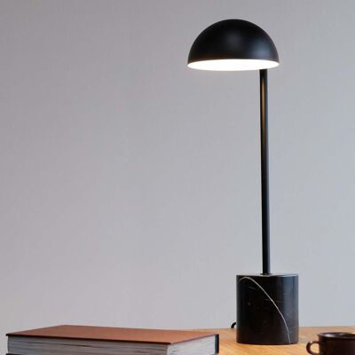 Dyberg Larsen Lampe de Table en Marbre - Métal, Marbre, Noir - Lampe de Table - Publicité Dyberg Larsen Lampe de Table en Marbre - Métal, Marbre, Noir - Lampe de Table - Publicité