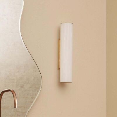 Applique Ferm Living Vuelta - Blanc - Style Art Déco - Publicité Applique Ferm Living Vuelta - Blanc - Style Art Déco - Publicité