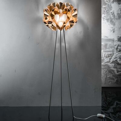 Lampadaire Flora Designer, cuivre - Slamp - Salon / séjour - Plastique - Avec abat-jour - Publicité Lampadaire Flora Designer, cuivre - Slamp - Salon / séjour - Plastique - Avec abat-jour - Publicité