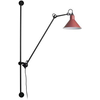 DCW Editions Bernard-Albin Gras N214 Applique Murale - Rouge/Noir - Publicité DCW Editions Bernard-Albin Gras N214 Applique Murale - Rouge/Noir - Publicité