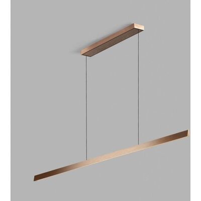 Edge Linear S2000 Suspension Rose Gold - LIGHT-POINT - Salon / séjour - Design - Aluminium - Publicité Edge Linear S2000 Suspension Rose Gold - LIGHT-POINT - Salon / séjour - Design - Aluminium - Publicité