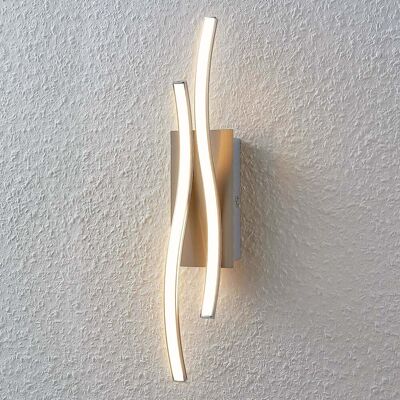 Lindby Safia Applique - Moderne Gris Aluminium LED - Publicité Lindby Safia Applique - Moderne Gris Aluminium LED - Publicité