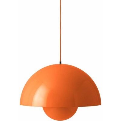 Suspension Flowerpot VP2, Ø 50 cm, orange - &TRADITION; - Salon / séjour - Design - Aluminium - Avec abat-jour - Publicité Suspension Flowerpot VP2, Ø 50 cm, orange - &TRADITION; - Salon / séjour - Design - Aluminium - Avec abat-jour - Publicité