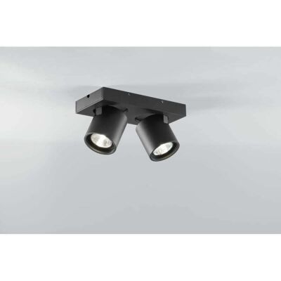 Focus 2 Plafonnier 2700K Black - LIGHT-POINT - Salon / séjour - Aluminium - Publicité Focus 2 Plafonnier 2700K Black - LIGHT-POINT - Salon / séjour - Aluminium - Publicité