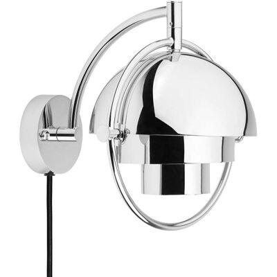 Applique murale Multi-Line chromée métal G9 - GUBI Multi-Lite - Salon / séjour - Design - Laiton - À ampoule unique - Publicité Applique murale Multi-Line chromée métal G9 - GUBI Multi-Lite - Salon / séjour - Design - Laiton - À ampoule unique - Publicité