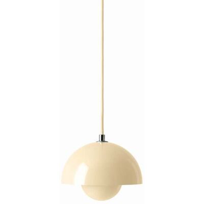 Suspension Flowerpot VP10, Ø 16 cm, crème - &TRADITION; - Salon / séjour - Design - Métal - Avec abat-jour - Publicité Suspension Flowerpot VP10, Ø 16 cm, crème - &TRADITION; - Salon / séjour - Design - Métal - Avec abat-jour - Publicité