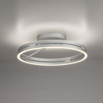 Paul Neuhaus - 6552-95 PURE Loop - Aluminium - 60 cm - Plafonnier - Publicité Paul Neuhaus - 6552-95 PURE Loop - Aluminium - 60 cm - Plafonnier - Publicité