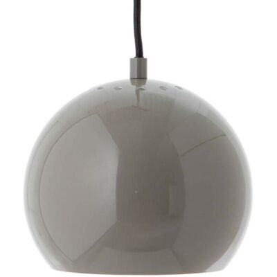 Ball Suspension Ø18 Glossy Warm Grey - Frandsen - Salon / séjour - Design - Métal - À ampoule unique - Publicité Ball Suspension Ø18 Glossy Warm Grey - Frandsen - Salon / séjour - Design - Métal - À ampoule unique - Publicité