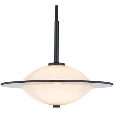 Suspension Halo Design Orbit - Ø24cm - G9 - Noir - Publicité Suspension Halo Design Orbit - Ø24cm - G9 - Noir - Publicité