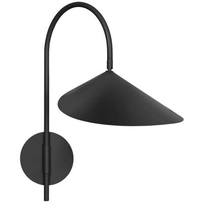 Applique murale Arum, noire, orientable, 26 cm - ferm LIVING - Salon / séjour - Scandinave - Aluminium - À ampoule unique - Publicité Applique murale Arum, noire, orientable, 26 cm - ferm LIVING - Salon / séjour - Scandinave - Aluminium - À ampoule unique - Publicité