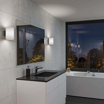 Herstal Applique Murale Evoke - Salle de Bain IP44 - Publicité Herstal Applique Murale Evoke - Salle de Bain IP44 - Publicité