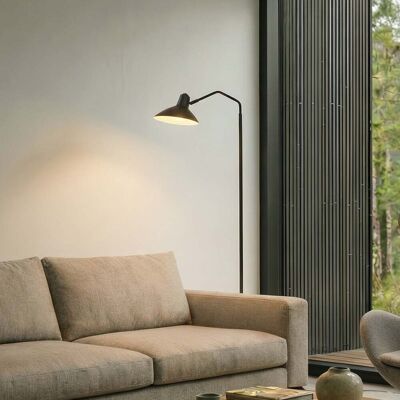 Lindby Adrik Lampe sur Pied Noire - Lampe sur pied - Publicité Lindby Adrik Lampe sur Pied Noire - Lampe sur pied - Publicité