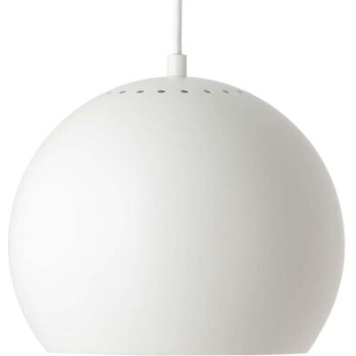 Suspension Ball Ø25 Matt White - FRANDSEN - Salon / séjour - Design - Métal - À ampoule unique - Publicité Suspension Ball Ø25 Matt White - FRANDSEN - Salon / séjour - Design - Métal - À ampoule unique - Publicité