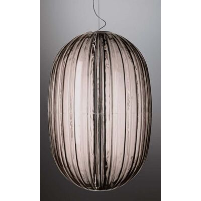 Plass Moyen Suspension Gris 3,2m - Foscarini - Salle à manger - Plastique - Publicité Plass Moyen Suspension Gris 3,2m - Foscarini - Salle à manger - Plastique - Publicité