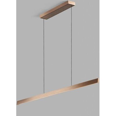 Edge Linear S1000 Suspension Rose Gold - LIGHT-POINT - Salon / séjour - Moderne - Aluminium - Publicité Edge Linear S1000 Suspension Rose Gold - LIGHT-POINT - Salon / séjour - Moderne - Aluminium - Publicité