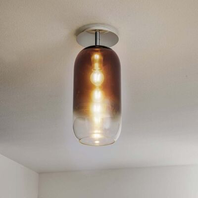 Artemide Gople Plafonnier Cuivre Marron - Plafonnier - Publicité Artemide Gople Plafonnier Cuivre Marron - Plafonnier - Publicité