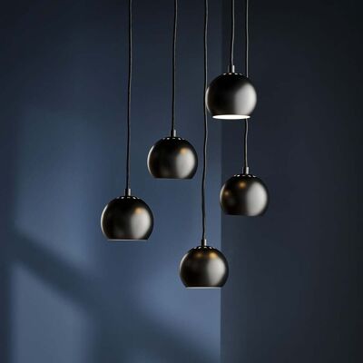 Suspension Ball Ø12 Matt Black - FRANDSEN - Salon / séjour - Design - Métal - À ampoule unique - Publicité Suspension Ball Ø12 Matt Black - FRANDSEN - Salon / séjour - Design - Métal - À ampoule unique - Publicité