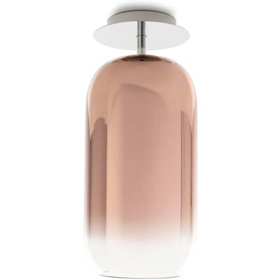 Artemide Gople Plafonnier en Verre Rose - Lampe de Plafond - Publicité Artemide Gople Plafonnier en Verre Rose - Lampe de Plafond - Publicité