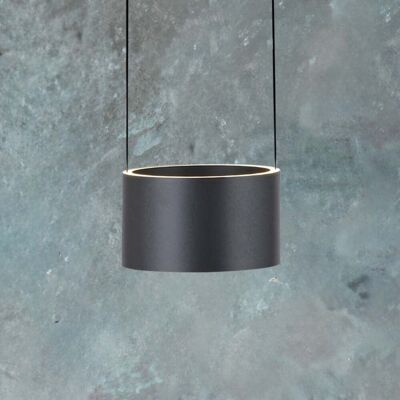 Suspension LED Clipse, grise, Ø 20 cm, variateur d'intensité CCT à 2 lampes - PURE - Salon / séjour - Moderne - Métal - Multi-ampoules - Publicité Suspension LED Clipse, grise, Ø 20 cm, variateur d'intensité CCT à 2 lampes - PURE - Salon / séjour - Moderne - Métal - Multi-ampoules - Publicité