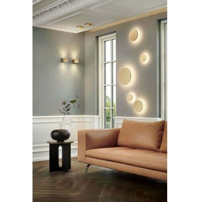 Soho W1 Applique Murale Ø12 IP54 2700/3000K Brass - LIGHT-POINT - Salle de bains - Aluminium - Publicité Soho W1 Applique Murale Ø12 IP54 2700/3000K Brass - LIGHT-POINT - Salle de bains - Aluminium - Publicité