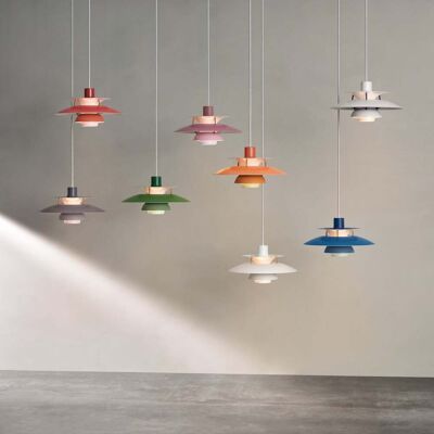 Louis Poulsen PH 5 Mini Suspension - Blanc Moderne - Publicité Louis Poulsen PH 5 Mini Suspension - Blanc Moderne - Publicité