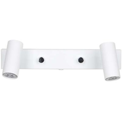 Belid Cato - Applique murale intérieure à 2 lumières Blanc Mat - Wall lamp - Publicité Belid Cato - Applique murale intérieure à 2 lumières Blanc Mat - Wall lamp - Publicité