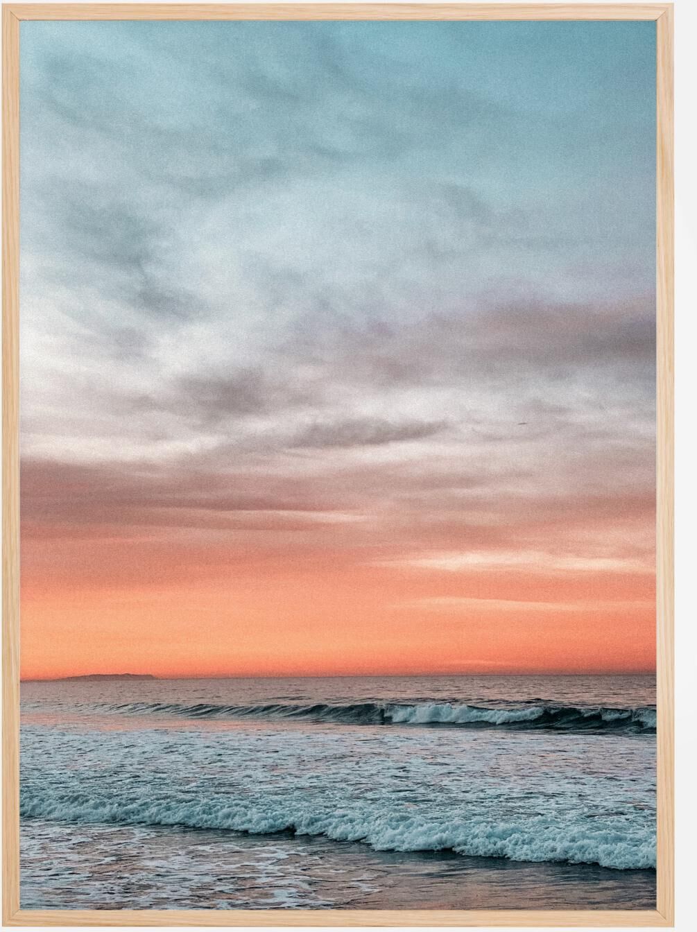 Bildverkstad Waves Under Sunset Poster (30x40 cm)