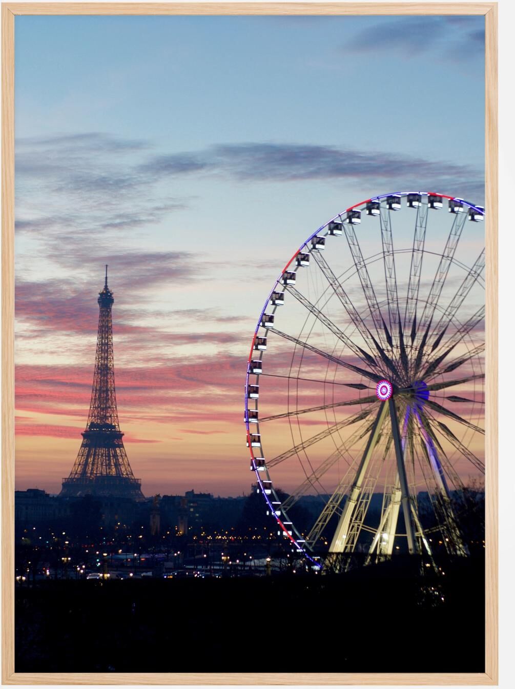 Bildverkstad Paris Wheel Poster (30x40 cm)