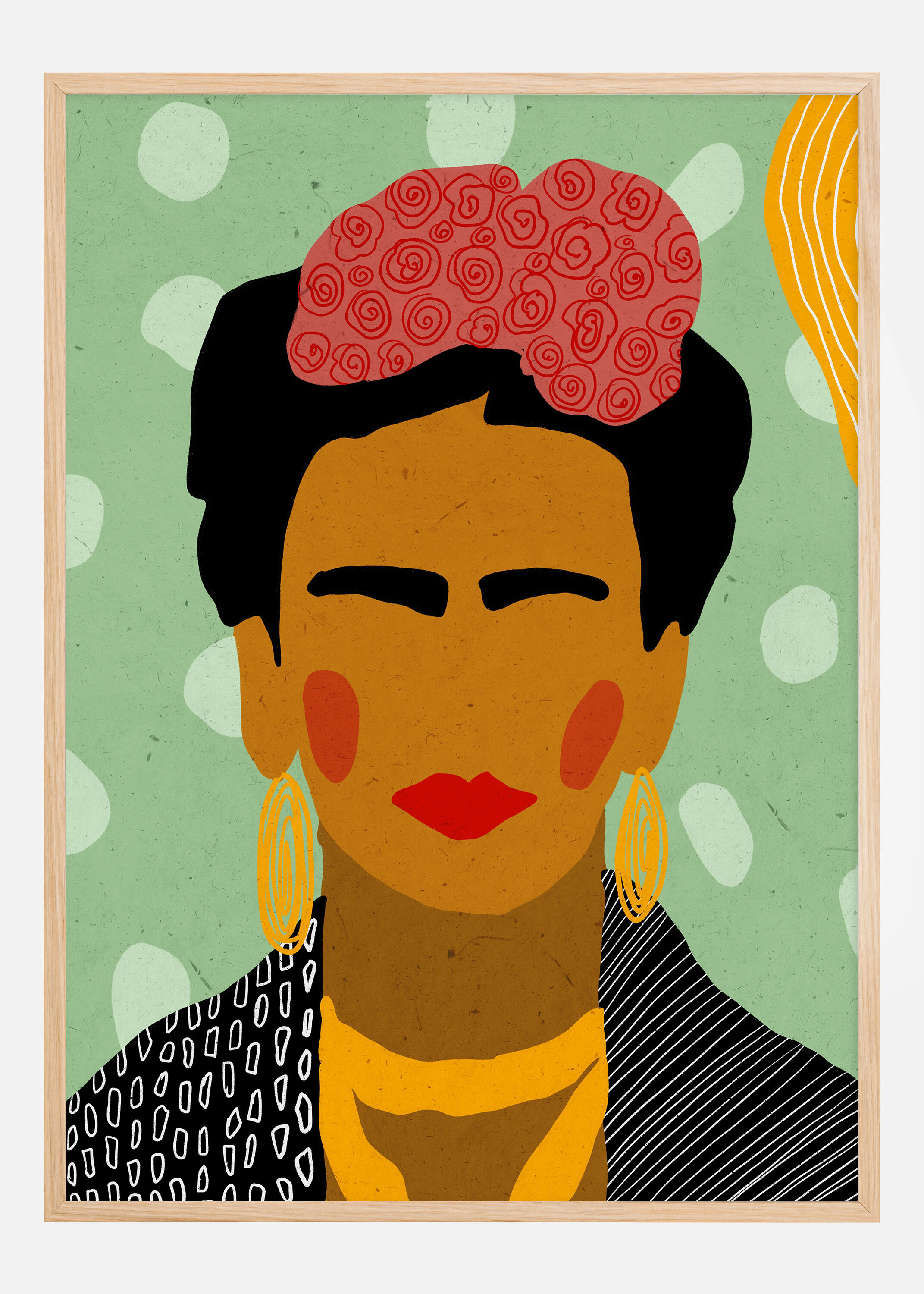 Bildverkstad Frida Kahlo - A Girl Without Eyes Poster (21x29.7 cm (A4))